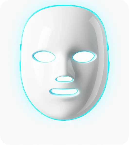 Glokore mask in cyan light mode